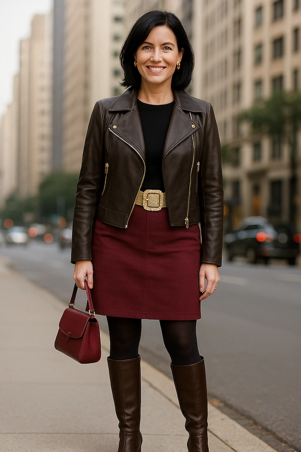 rock tragen frauen über 40